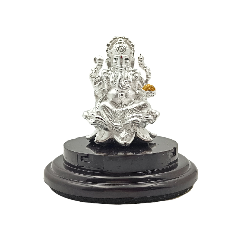 Ganesha 999 Silver Idol