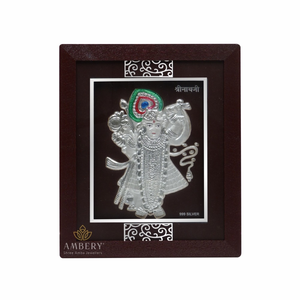 Shrinathji 99 Silver Frame