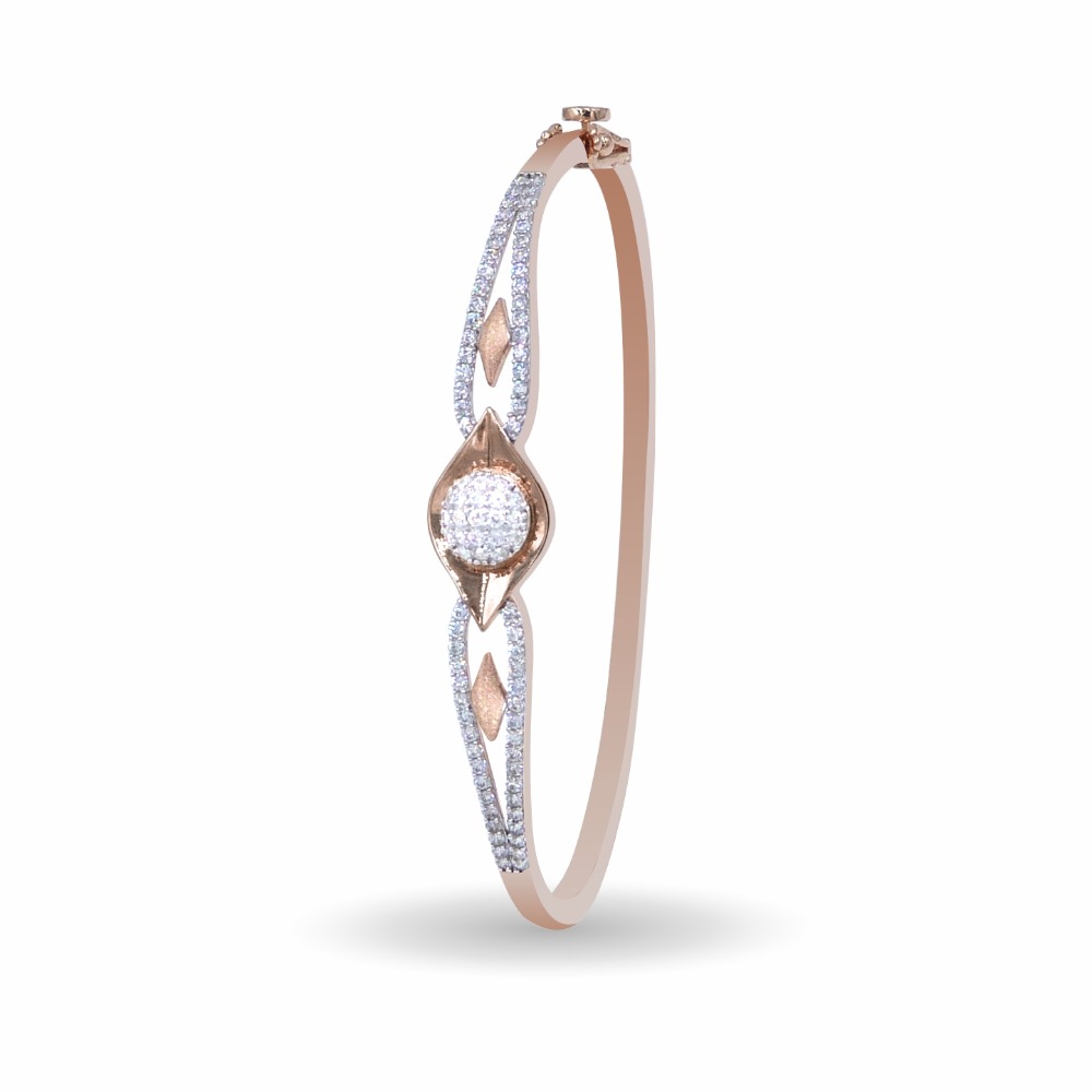 Trendy Ladies Bracelet 18k Rose Gold