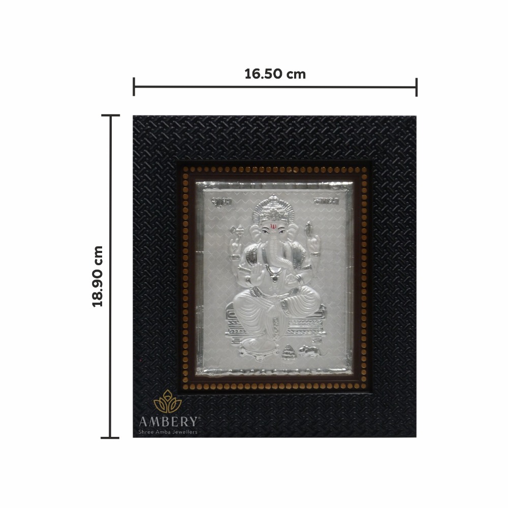 Ganeshji Silver Frame