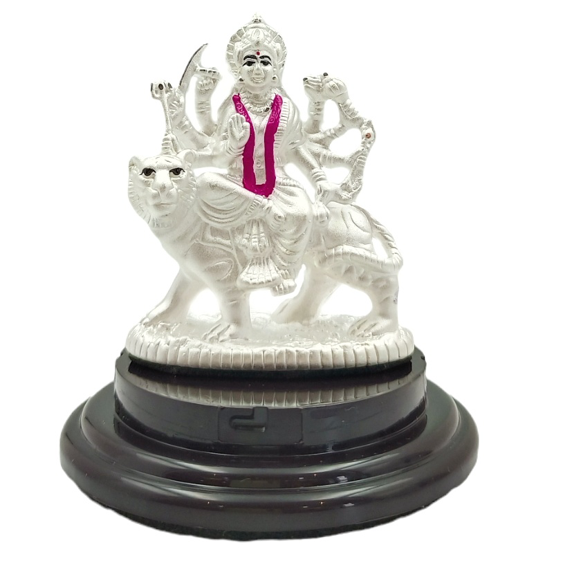 Ambe Mataji 999 Silver Idol