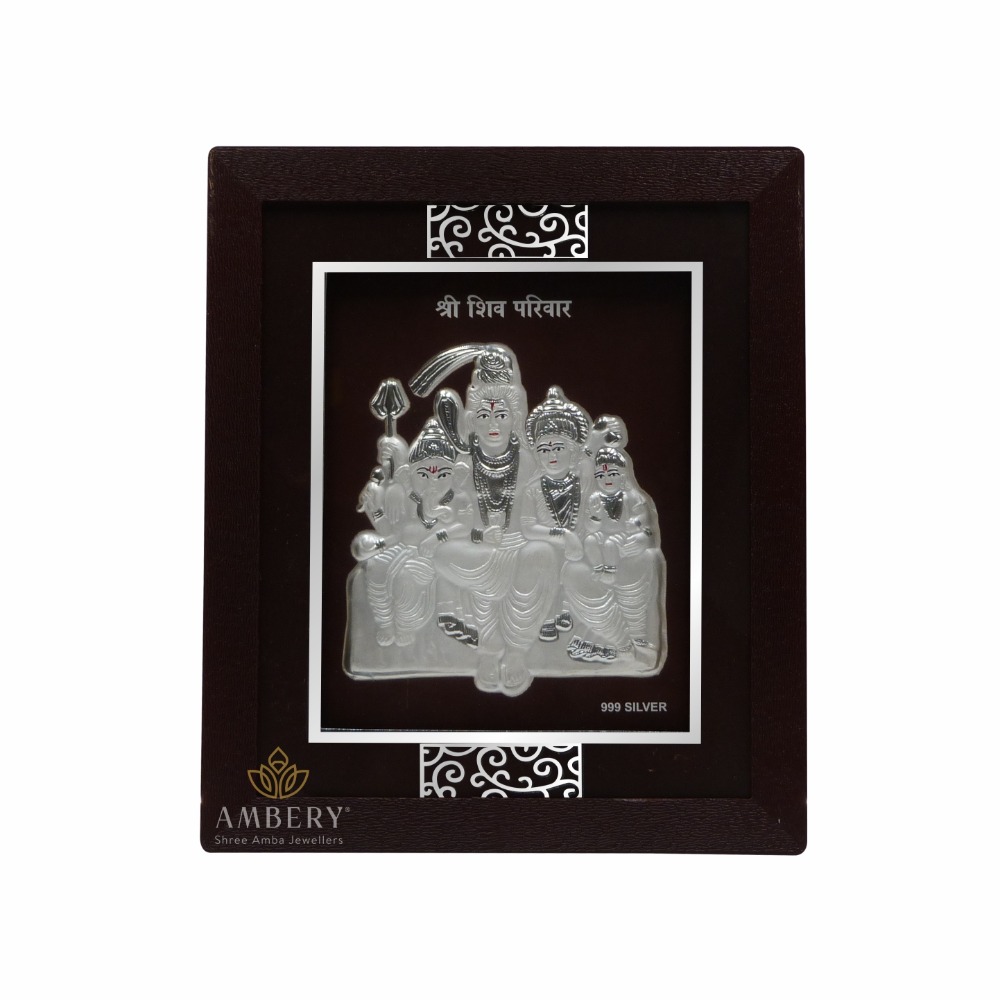 Shivparivaar silver frame